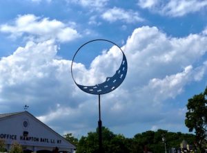 Rain Garden Sculpture Installed