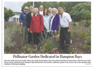 Pollinator Chamber Garden Dedicated