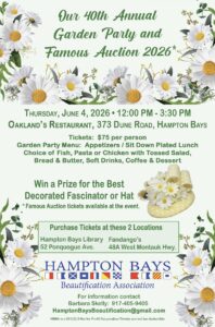 Annual Garden Party and Famous Auction